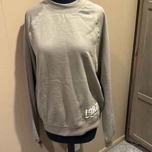 Just Attitude olive crewneck long sleeve fleece lined raglan sweatshirt. NWT.